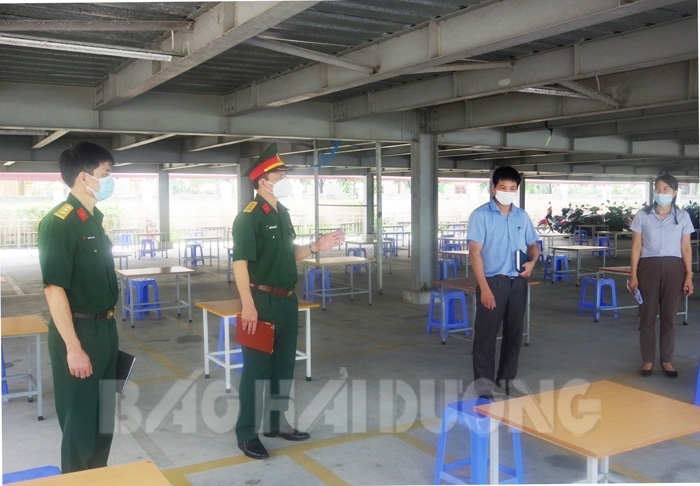 VIDEO: Kiểm tra công tác phòng chống dịch các doanh nghiệp tại Bình Giang